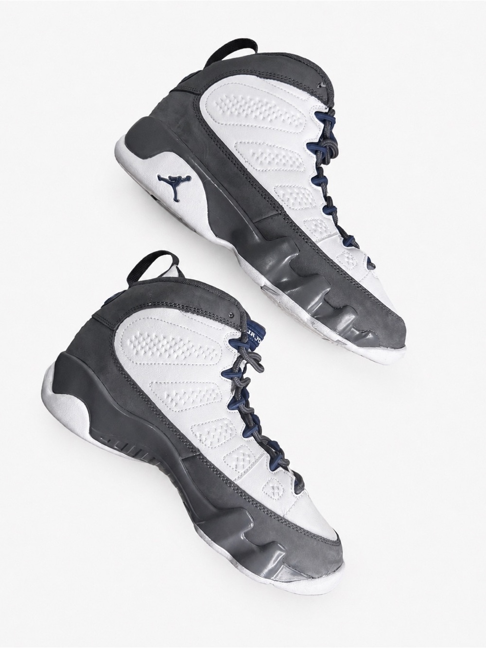 Air Jordan 9 Retro Flint Grey French Blue GS 5.5Y Women’s 7 NEW